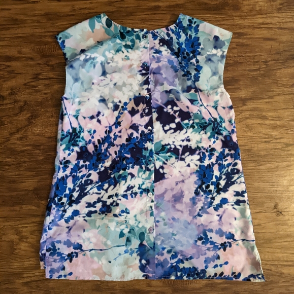 Talbots Sleeveless Blouse Top Women's Size 2P - Picture 3 of 10